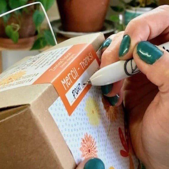 Flower Box - Thank You Zinnias - Mano Verde