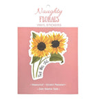 Fuck This Shit Vinyl Sticker - Naughty Florals