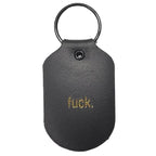Leather Key Chain - F Word