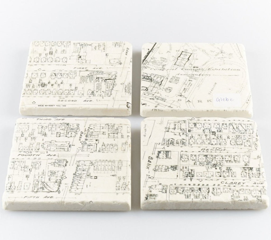 Glebe Neighbourhood Coasters - VersaTile Design
