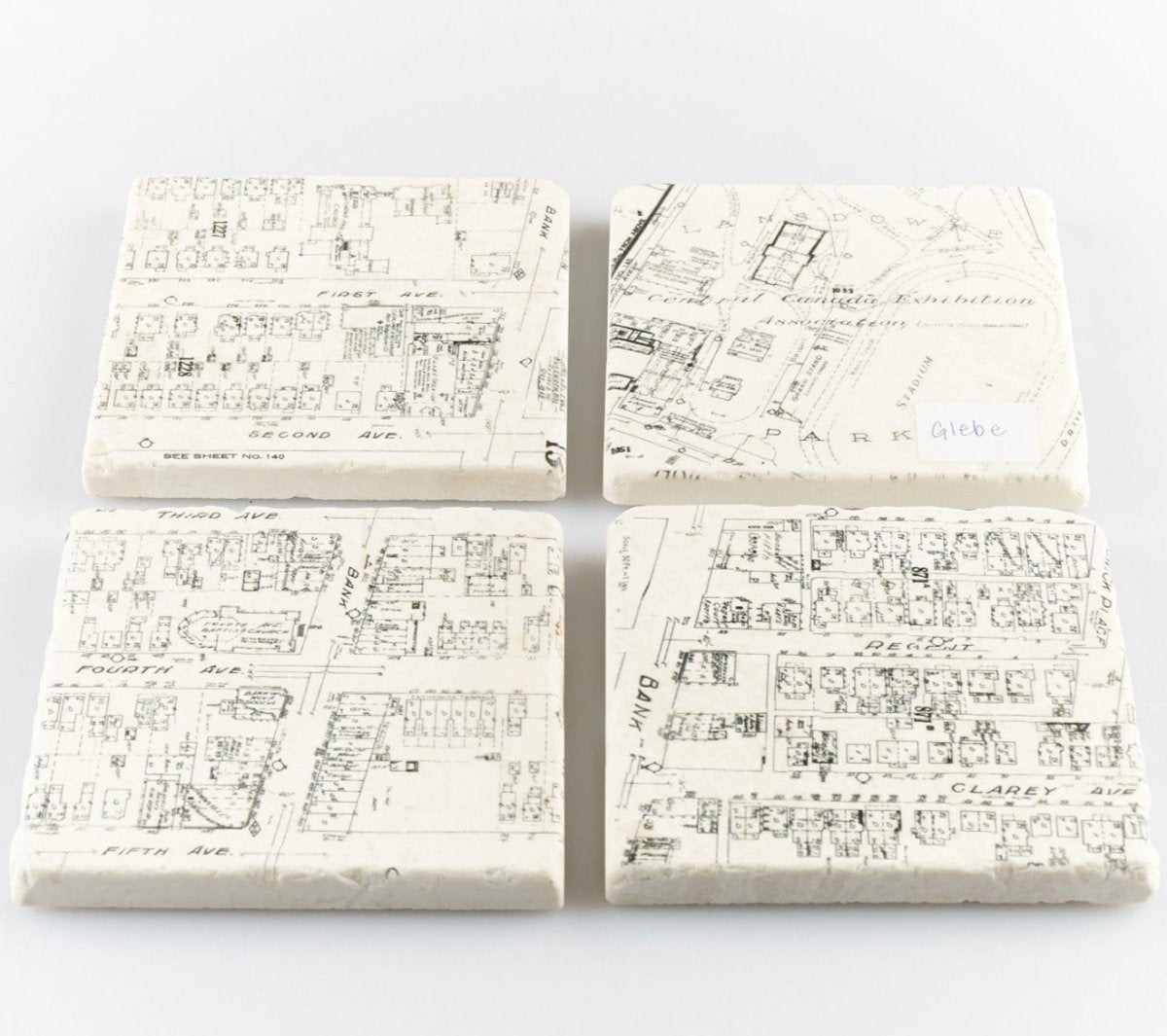 Glebe Neighbourhood Coasters - VersaTile Design