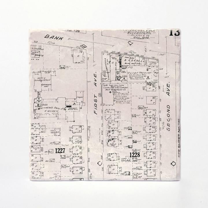 Glebe Neighbourhood Coasters - VersaTile Design