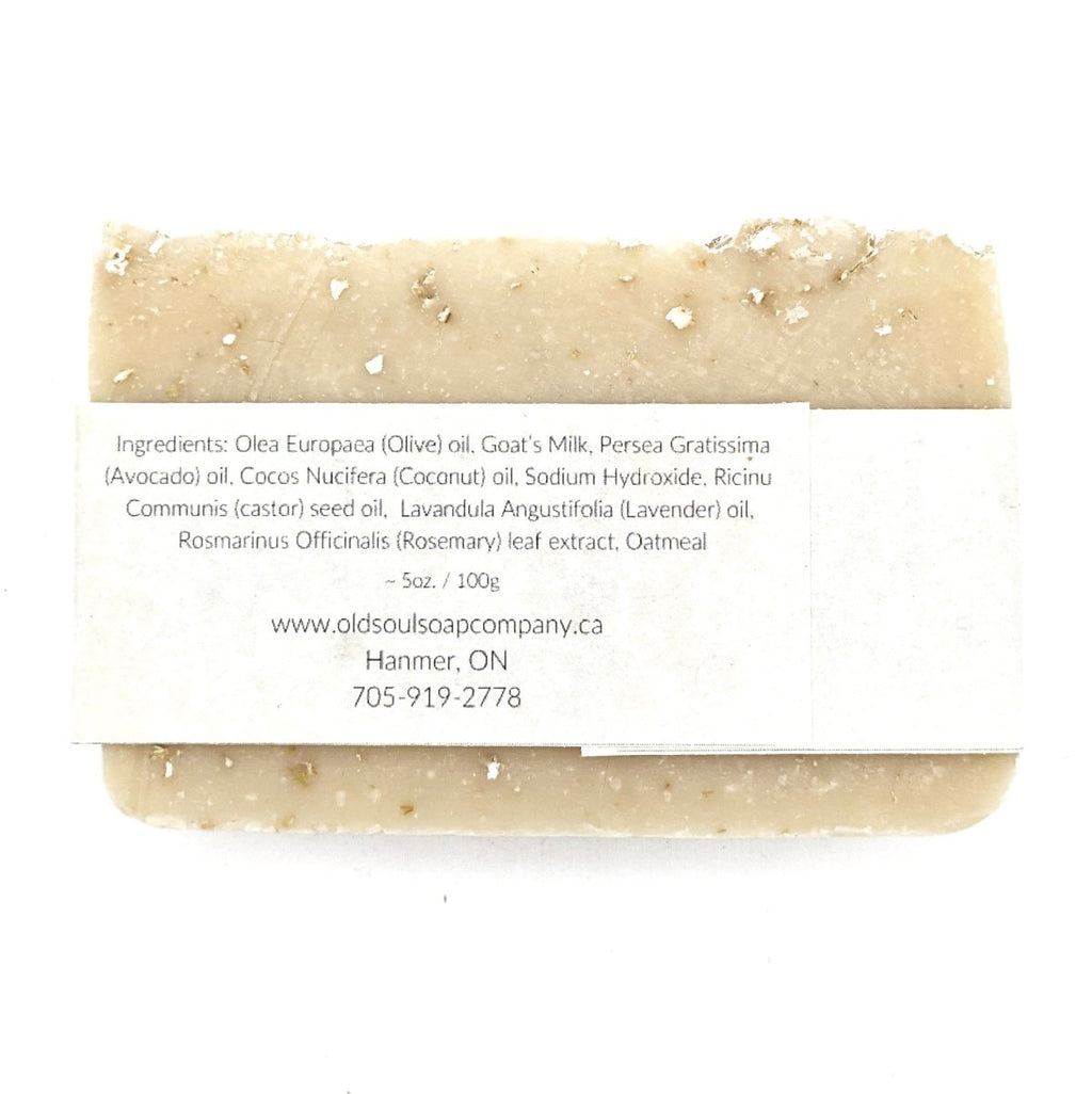 Goats Milk Oatmeal Bar Soap - Old Soul Soap Company