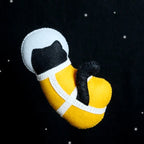 Hand Stitched Space Boy DIY Kit - Rita Van Tassel Studio