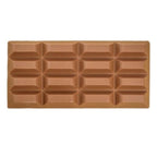 Happy Birthday Milk Chocolate w/ Hazelnuts Bar (White) - Peace by Chocolate