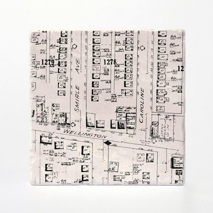 Hintonburg Neighbourhood Coasters - VersaTile Design