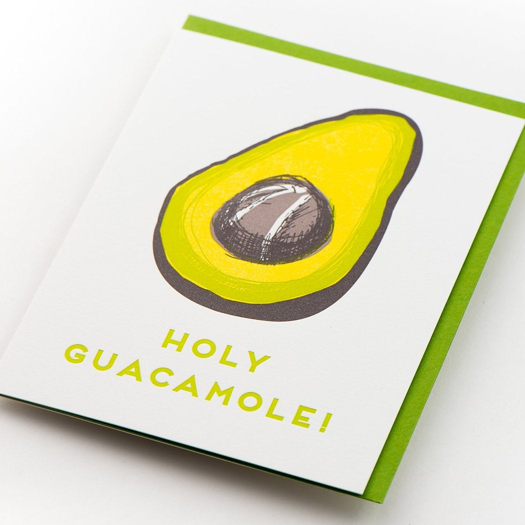 Holy Guacamole Card - Porchlight Press