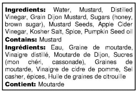 Hot & Seedy Mustard - David & Sons Fine Condiments