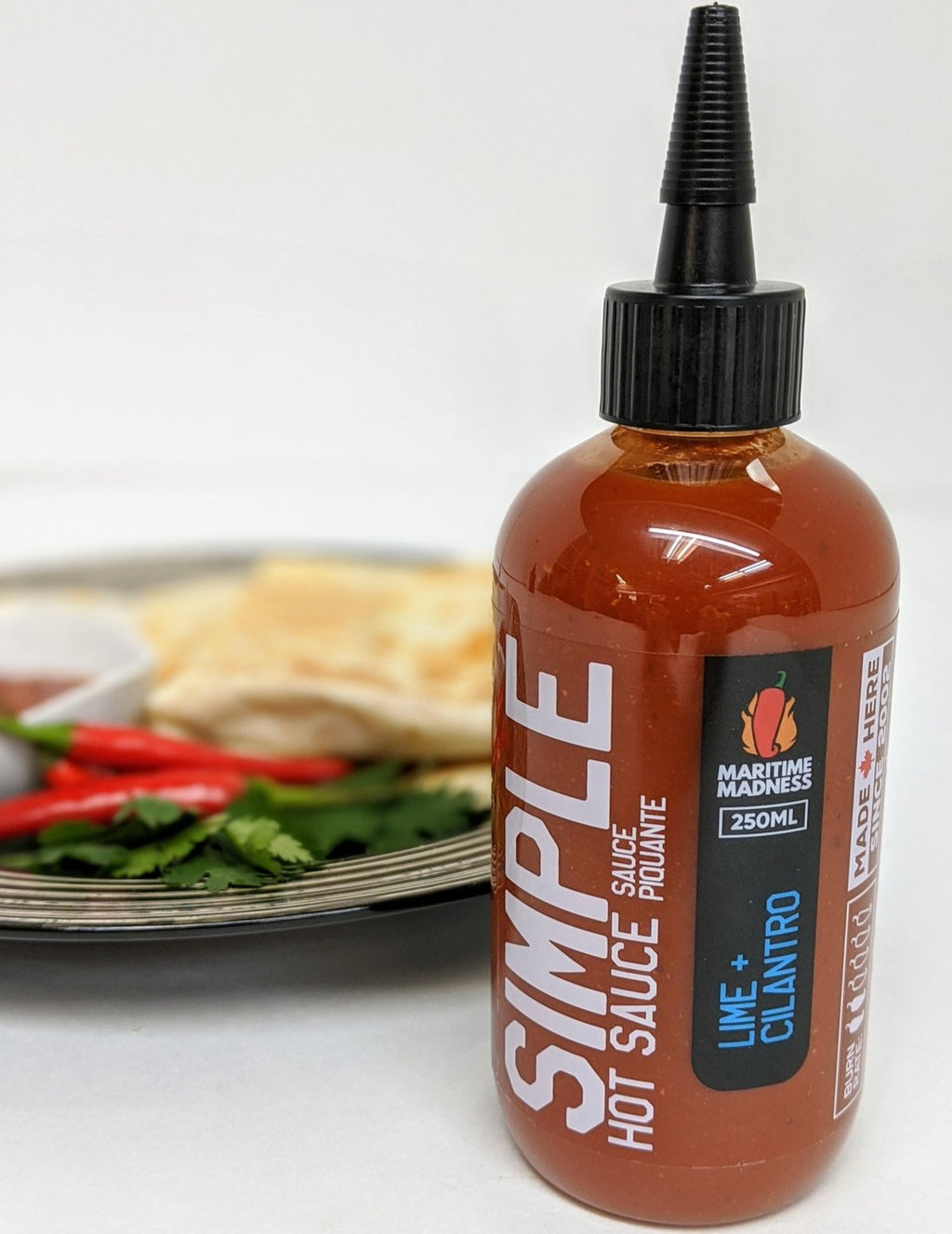 Lime Cilantro Hot Sauce