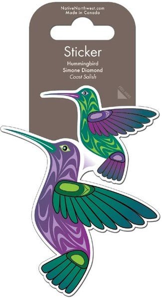 Hummingbird Sticker - Native Northwest