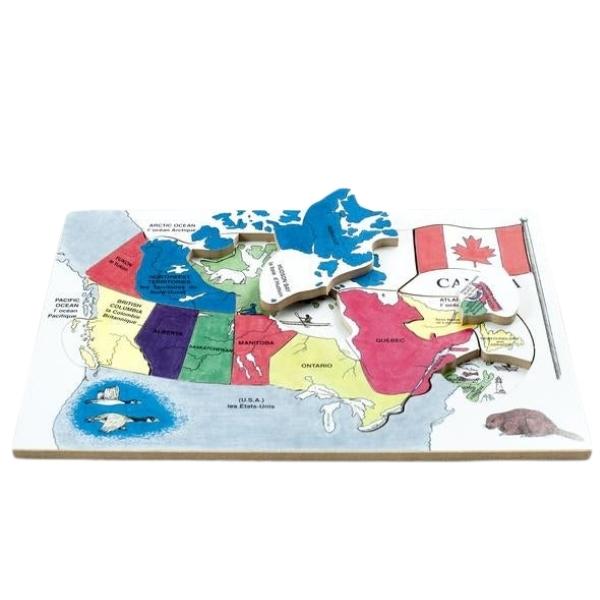 Kids Canada Puzzle - The Toy Maker of Lunenburg