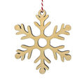 Lasercut Snowflake Ornament - A - Masterpiece
