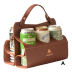 Leather Beer Caddy - Wilboro