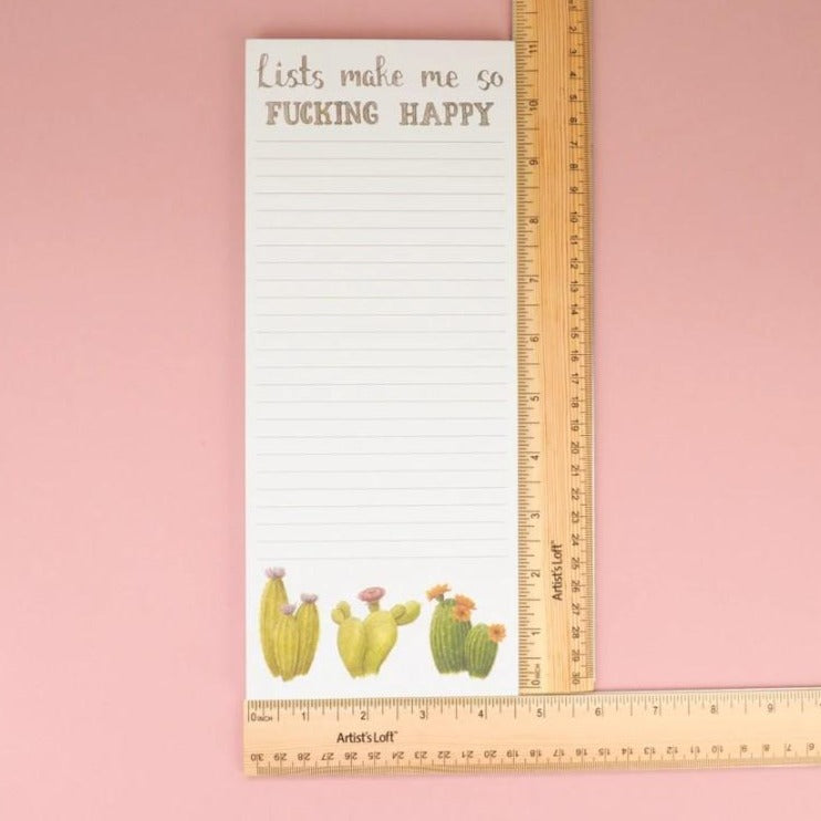 Tellement heureux bloc-notes