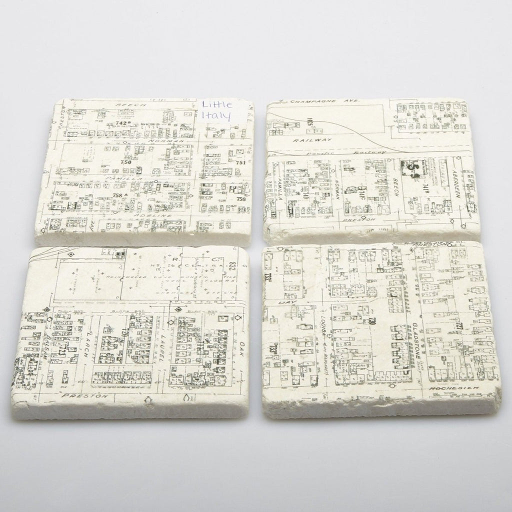 Little Italy Neighbourhood Coasters - VersaTile Design