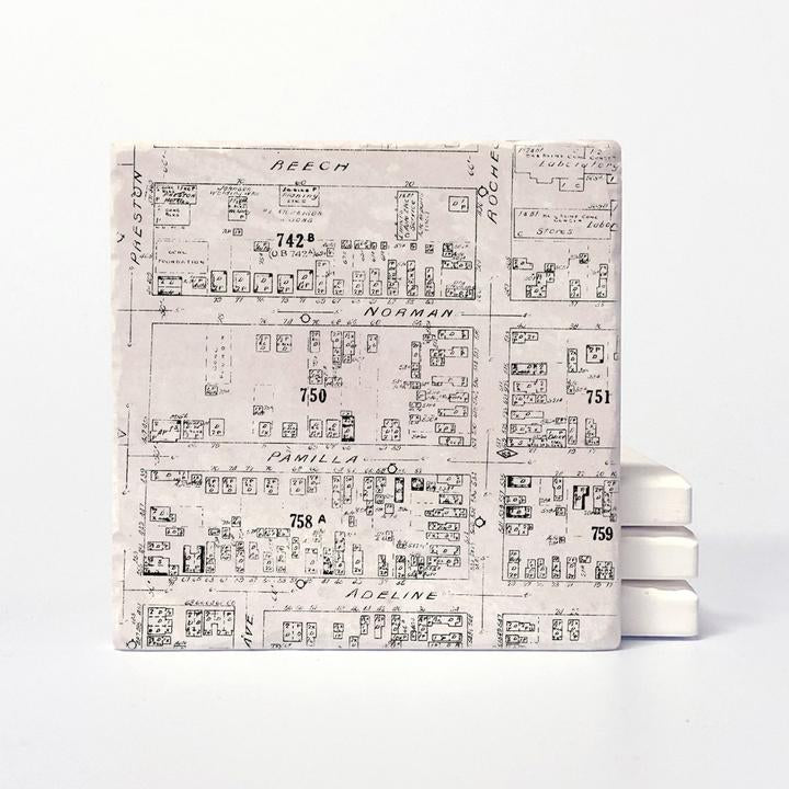 Little Italy Neighbourhood Coasters - VersaTile Design