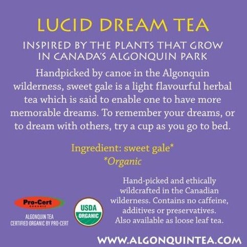 Lucid Dream Herbal Tea - Algonquin Tea Company