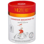 M21 Luxury Tea - Sachets de thé canadien pour petit-déjeuner