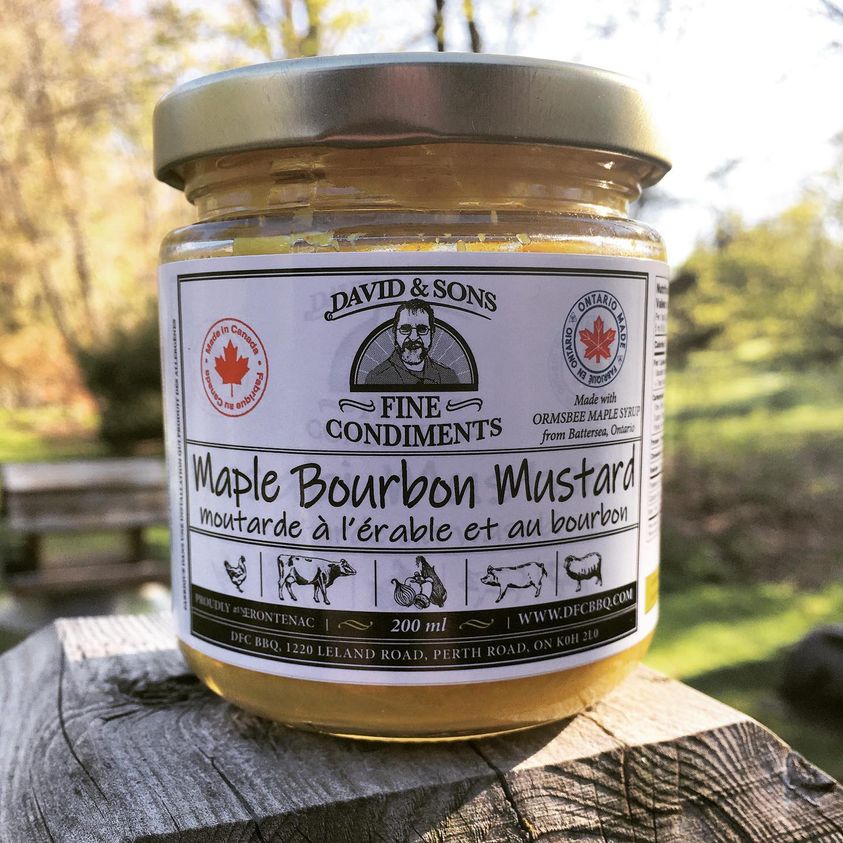 Maple Bourbon Mustard