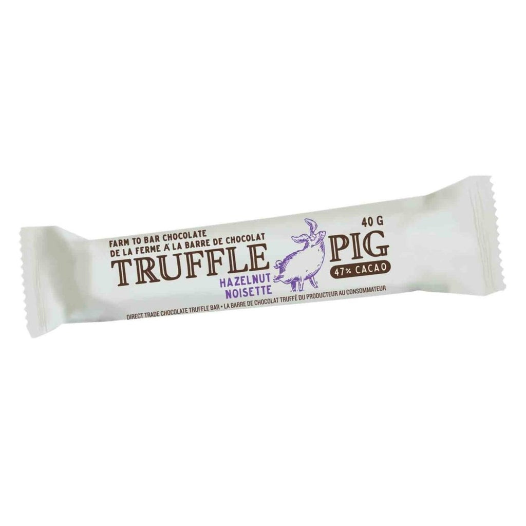 Milk Chocolate Hazelnut Butter Bar - Truffle Pig Chocolate