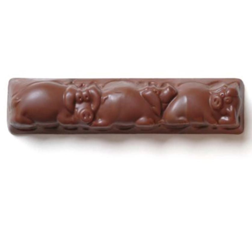 Milk Chocolate Peanut Butter Bar - Truffle Pig Chocolate