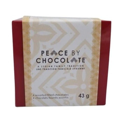 Mini Assorted Chocolate Box (4 Pieces) - Peace by Chocolate