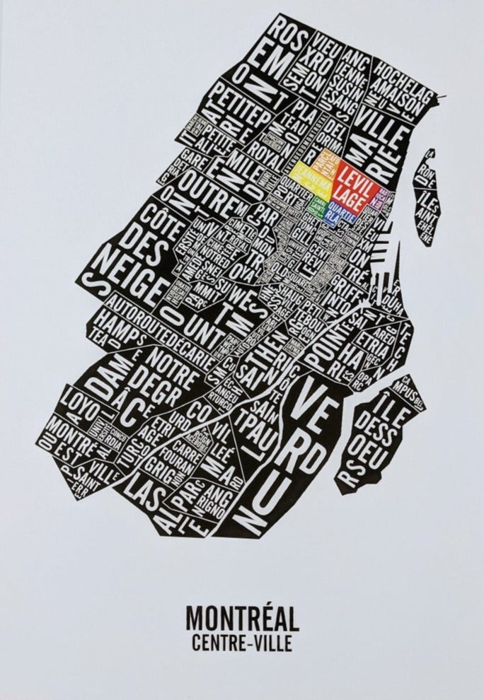 Montreal Maps - Maker House Co.