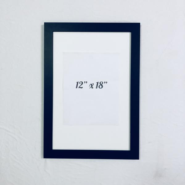 Montreal Inverted Word Map - Black Map w/ White Text (12" x 18") (Final Sale) - Alexandre Laquerre