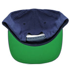 Adult Snapback Hat -Navy w/Waves