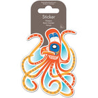 Octopus Sticker - Native Northwest