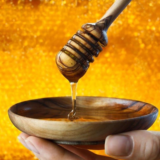 Olive Wood Honey Dipper - OliveWood Glory