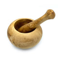 Olive Wood Rustic Mortar & Pestle - OliveWood Glory
