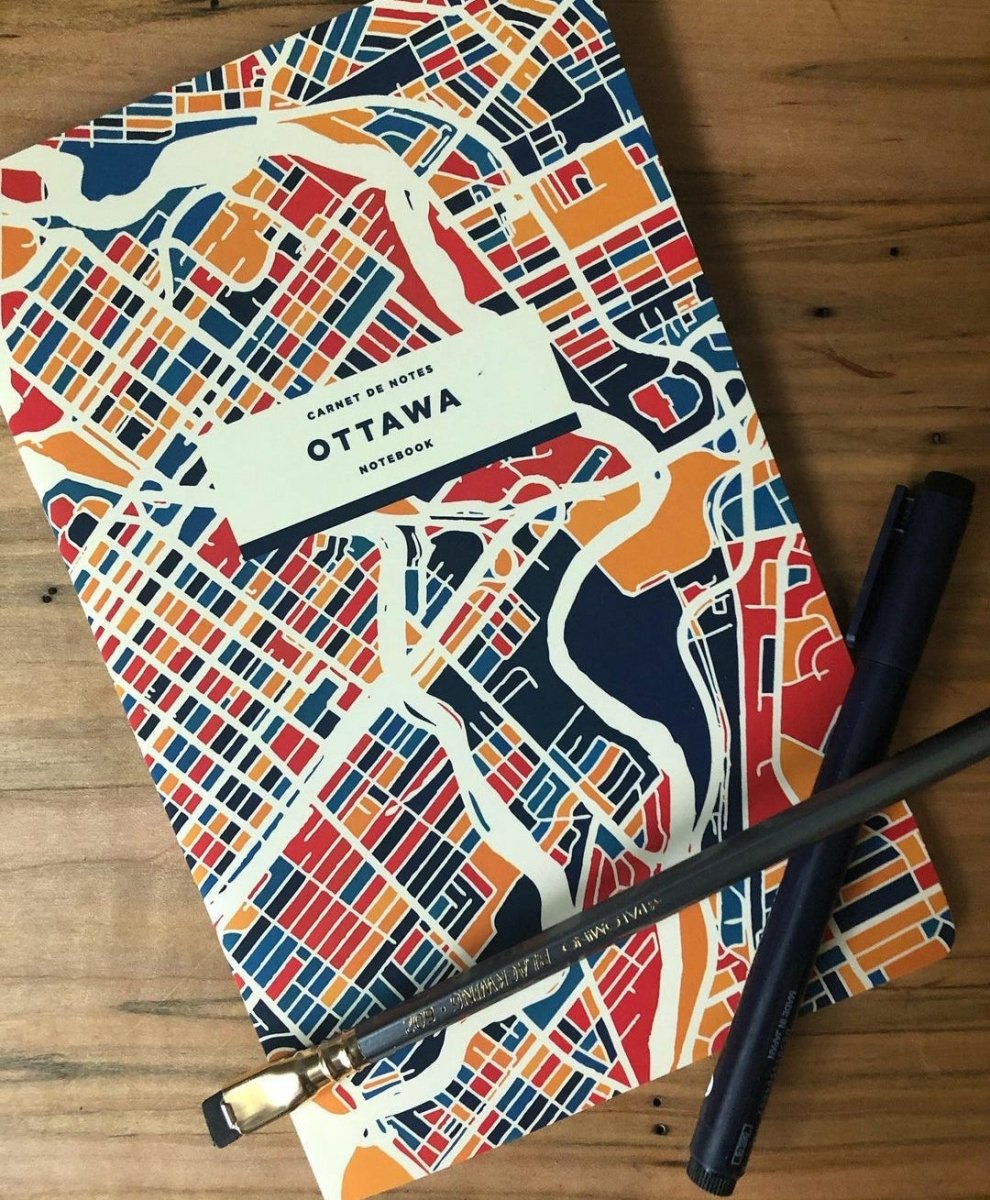 Ottawa Map Notebook (Final Sale) - I Like Maps