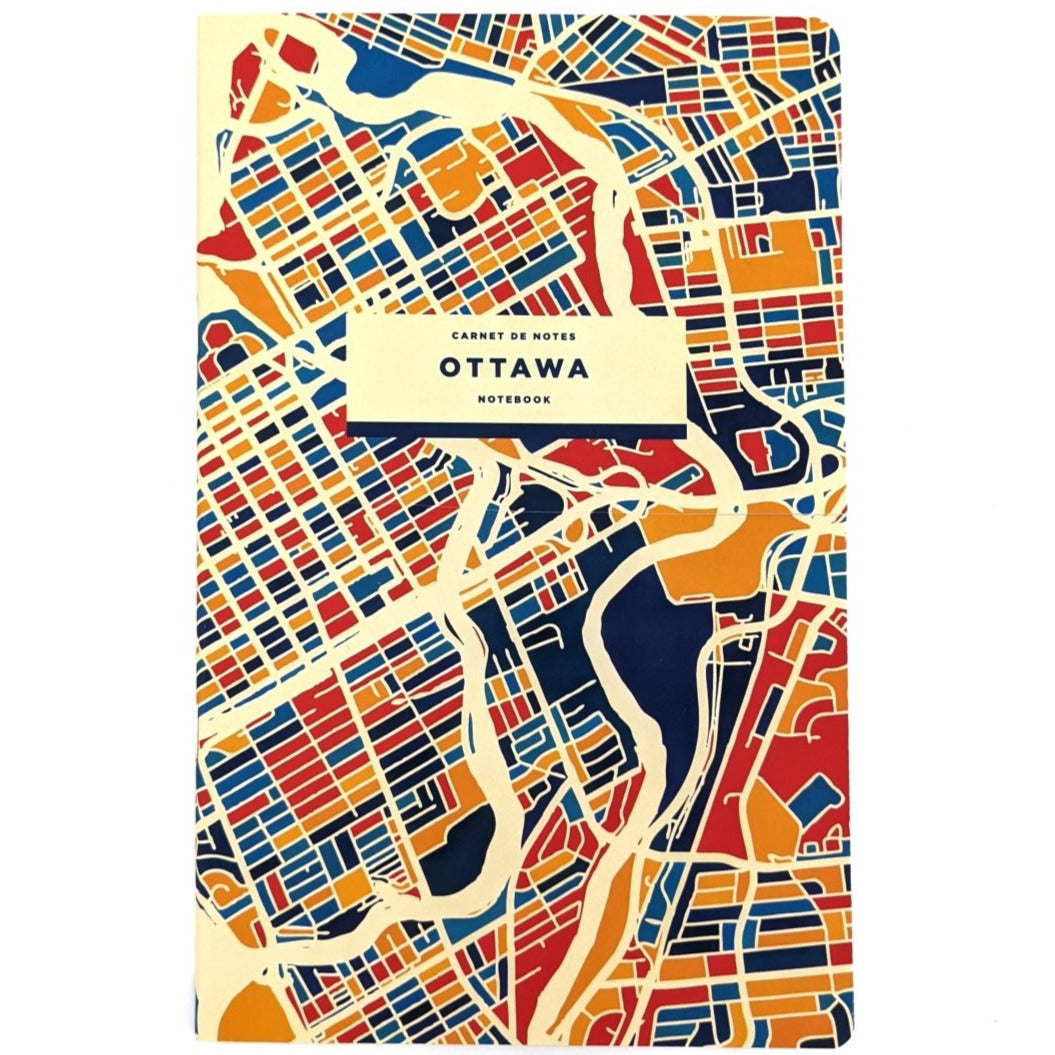 Ottawa Map Notebook (Final Sale) - I Like Maps
