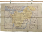 Ottawa Map Tea Towel - Vintage Map Co.