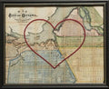 Ottawa Stitched Heart Map - Sadie & June