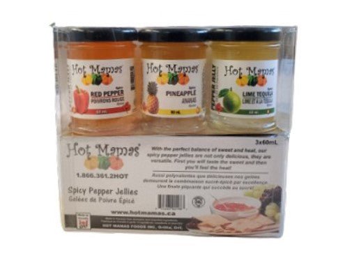 Pepper Jelly - Mini Taster Pack - Hot Mamas Foods Inc.