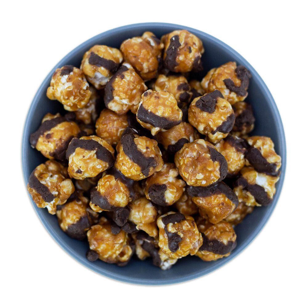 Popcorn - Peanut Butter & Chocolate Caramel - Comeback Snacks