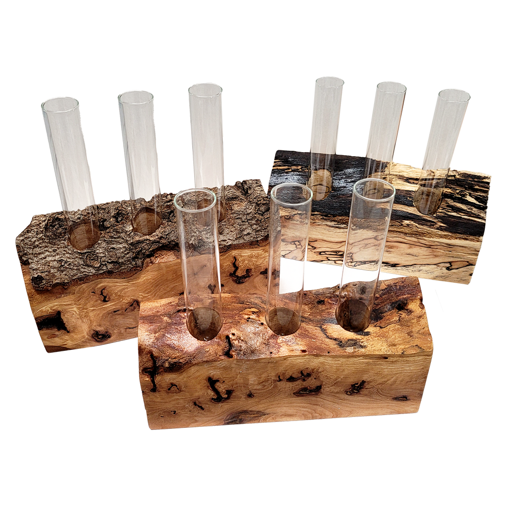 Live Edge Propagation Station - 3 Tube