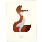 Red Fox Print (5" x 7") - Alisha Giroux