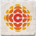 Retro CBC Gem Logo Coaster - VersaTile Design