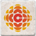 Retro CBC Gem Logo Coaster - VersaTile Design