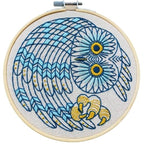 Saw-Whet Owl Embroidery DIY Kit - Hook, Line & Tinker