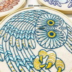 Saw-Whet Owl Embroidery DIY Kit - Hook, Line & Tinker