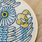 Saw-Whet Owl Embroidery DIY Kit - Hook, Line & Tinker