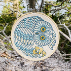 Saw-Whet Owl Embroidery DIY Kit - Hook, Line & Tinker