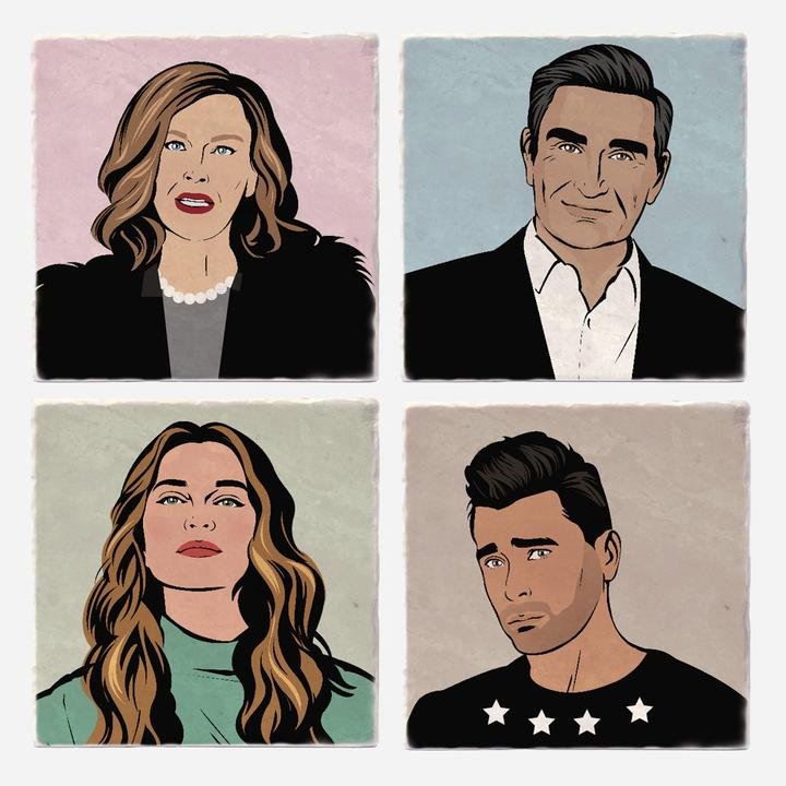 Schitt's Creek Coasters - VersaTile Design