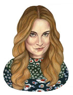 Schitt's Creek Magnet Set - Alexis & David Rose - Andrea Hooge