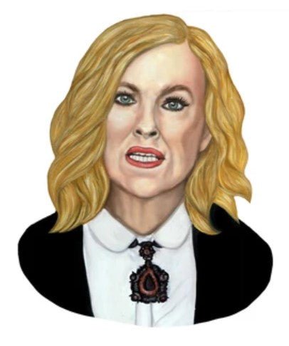 Schitt's Creek Magnet Set - Moira & Johnny Rose - Andrea Hooge