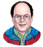 Seinfeld Magnet Set - Elaine and George - Andrea Hooge